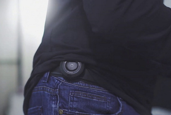 KAT loco sensor worn on the waist